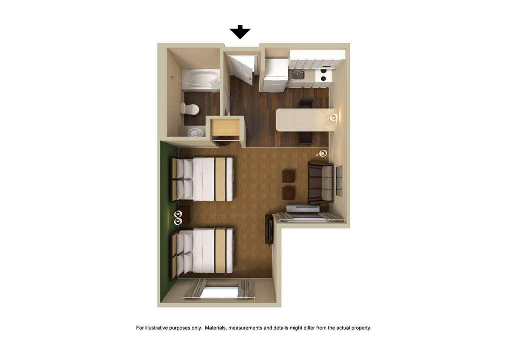Extended Stay America Suites - Louisville - Alliant Avenue Habitación foto